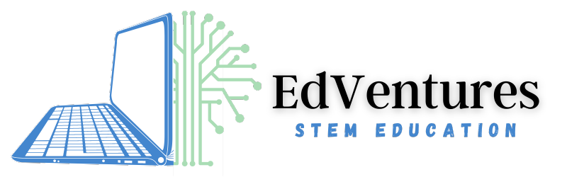 Edventures logo for STEM sales, training, and support consultant